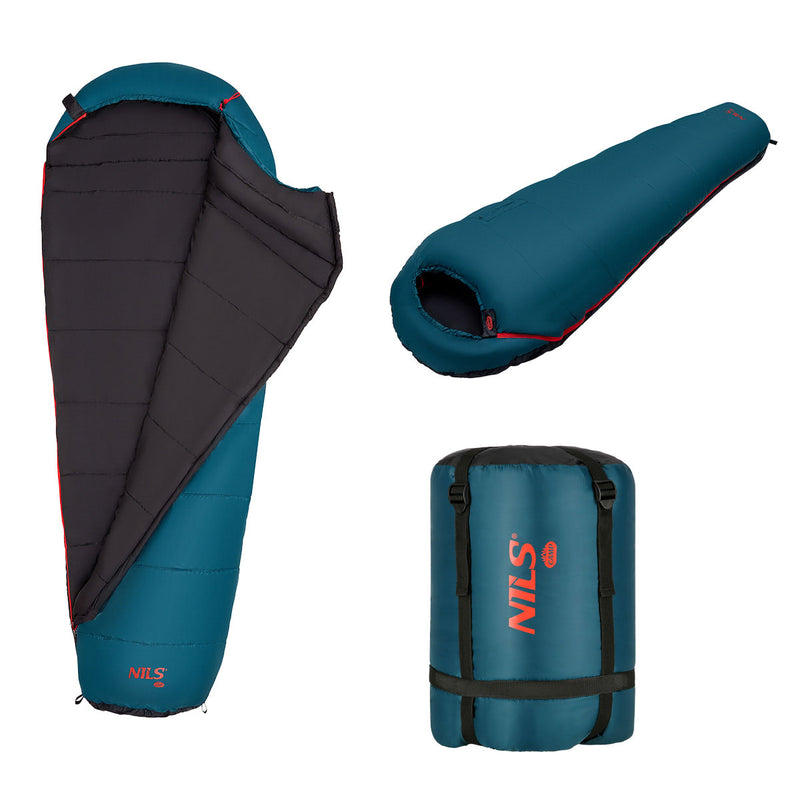 NC2005 DARK GREEN NILS CAMP SLEEPING BAG