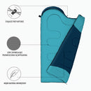 Spací pytel NC2008 modro-světle modrý, velikost L, NILS CAMP