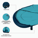 Spací pytel NC2008 modro-světle modrý, velikost L, NILS CAMP
