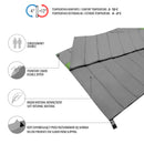 NC2011 NILS CAMP GREY-GREEN DOUBLE SLEEPING BAG