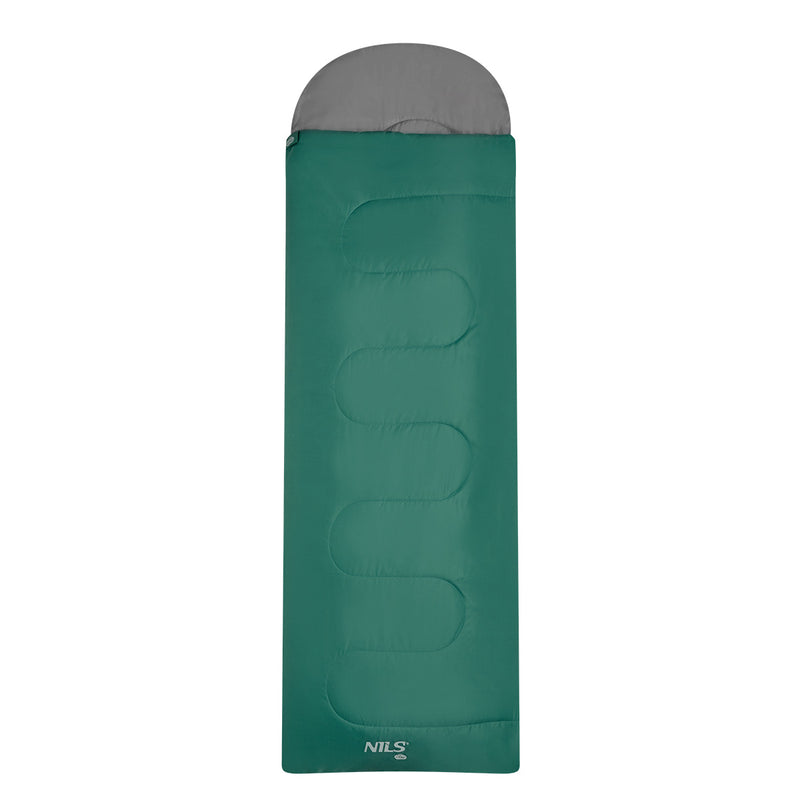 NC2105 GREEN-GREY SLEEPING BAG SIZE M NILS CAMP