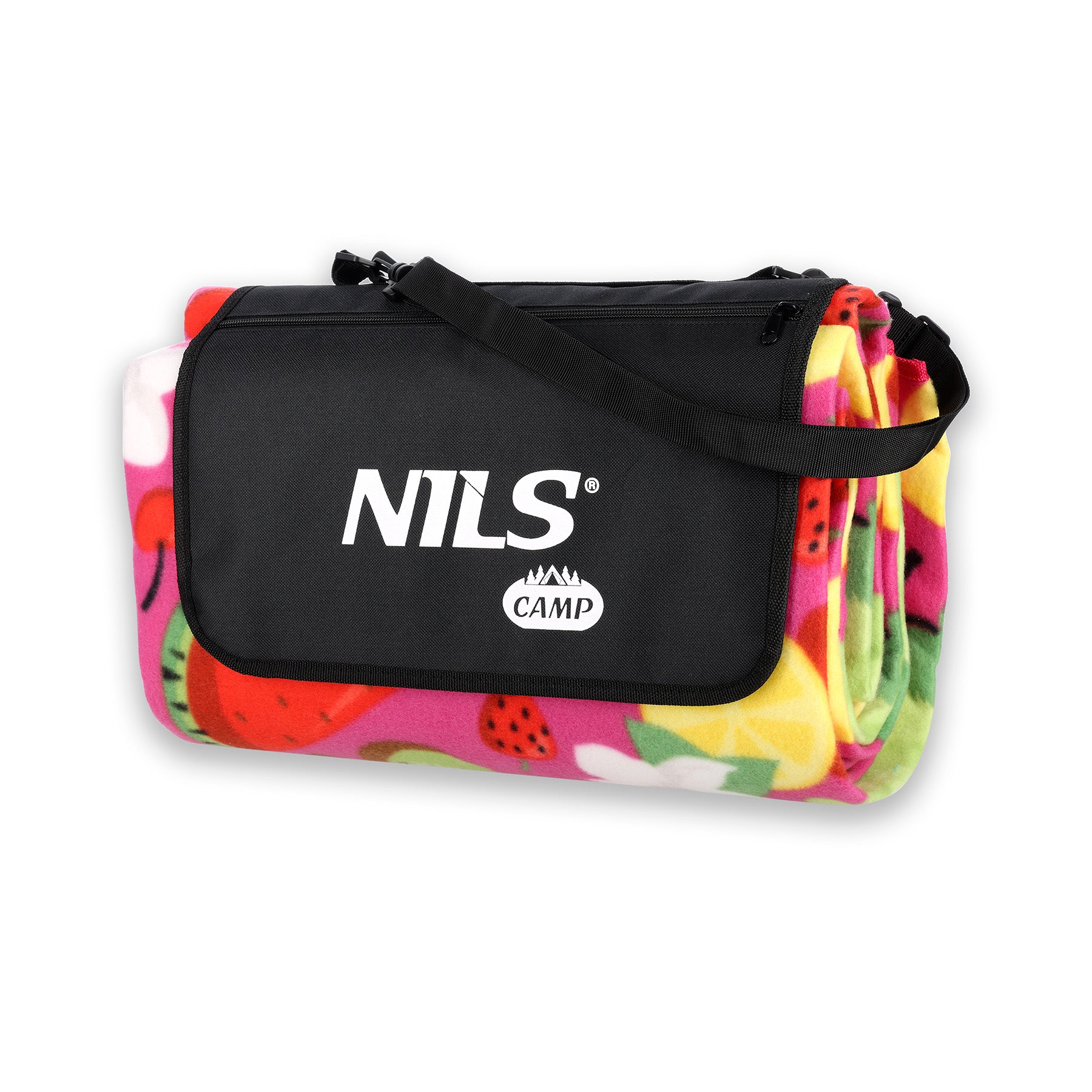 NC2223 PIKNIKOVÁ DEKA OVOCE 200x200 PE ALU NILS CAMP