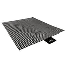 NC2311 KOC PIKNIKOWY BIAŁO-CZARNY 200x200 CM PE + ALU NILS CAMP