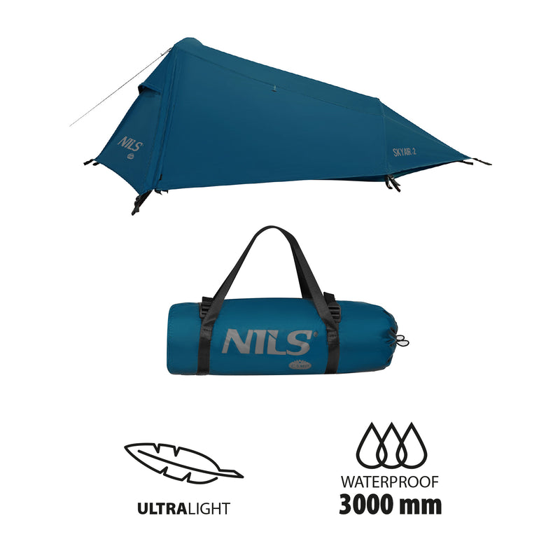 NC2502 NAMIOT ULTRA LIGHT SKYAIR 2 NIEBIESKI NILS CAMP