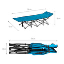 NC2701 ŁÓŻKO POLOWE NIEBIESKIE 188 CM NILS CAMP