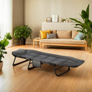 NC2720 ŁÓŻKO TURYSTYCZNE SKŁADANE SZARE 200 CM NILS CAMP