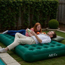 NC2803 MATERAC TURYSTYCZNY DMUCHANY 203X152X22 CM ZIELONY NILS CAMP