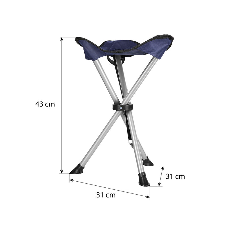 NC3008 BLUE NILS CAMP TOURIST STOOL