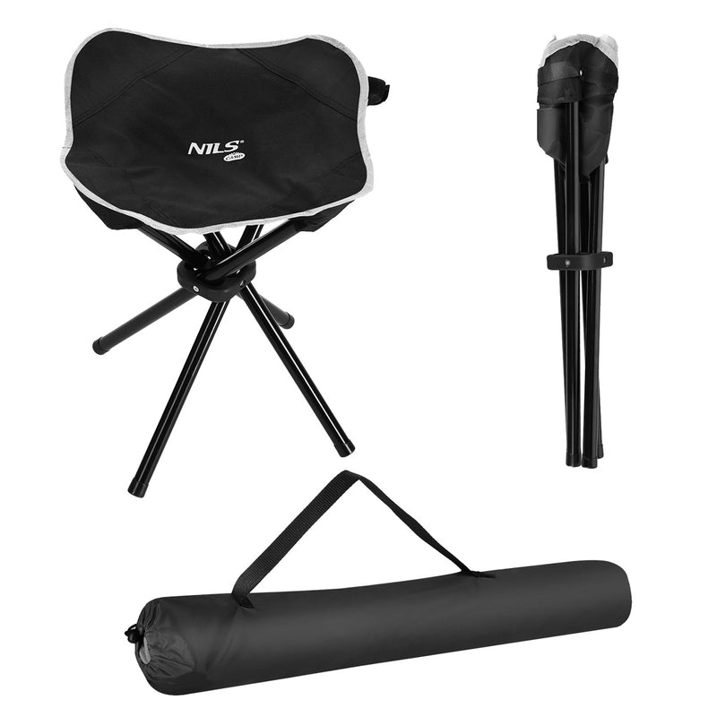 NC3010 BLACK NILS CAMP TOURIST STOOL