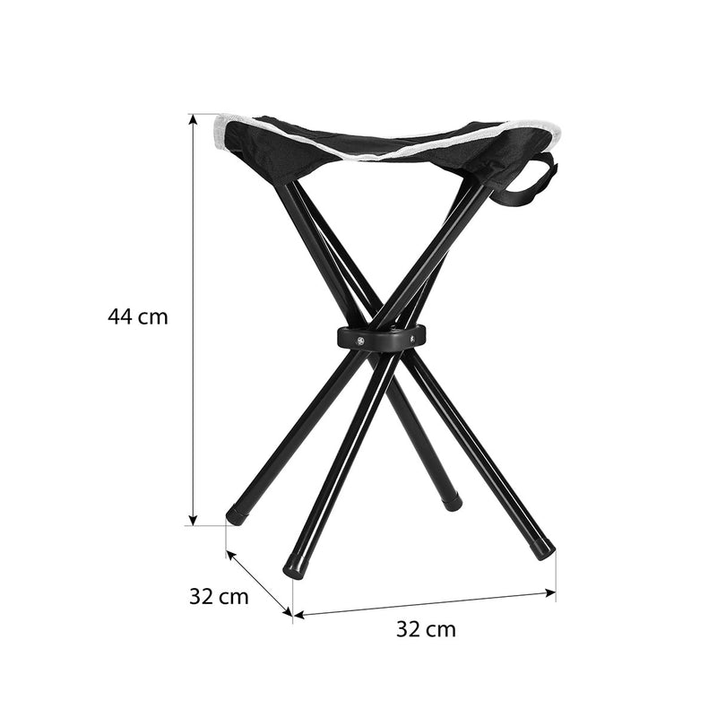 NC3010 BLACK NILS CAMP TOURIST STOOL