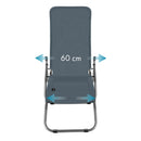 NC3017 LEŻAK TURYSTYCZNY/PLAŻOWY SZARY  NILS