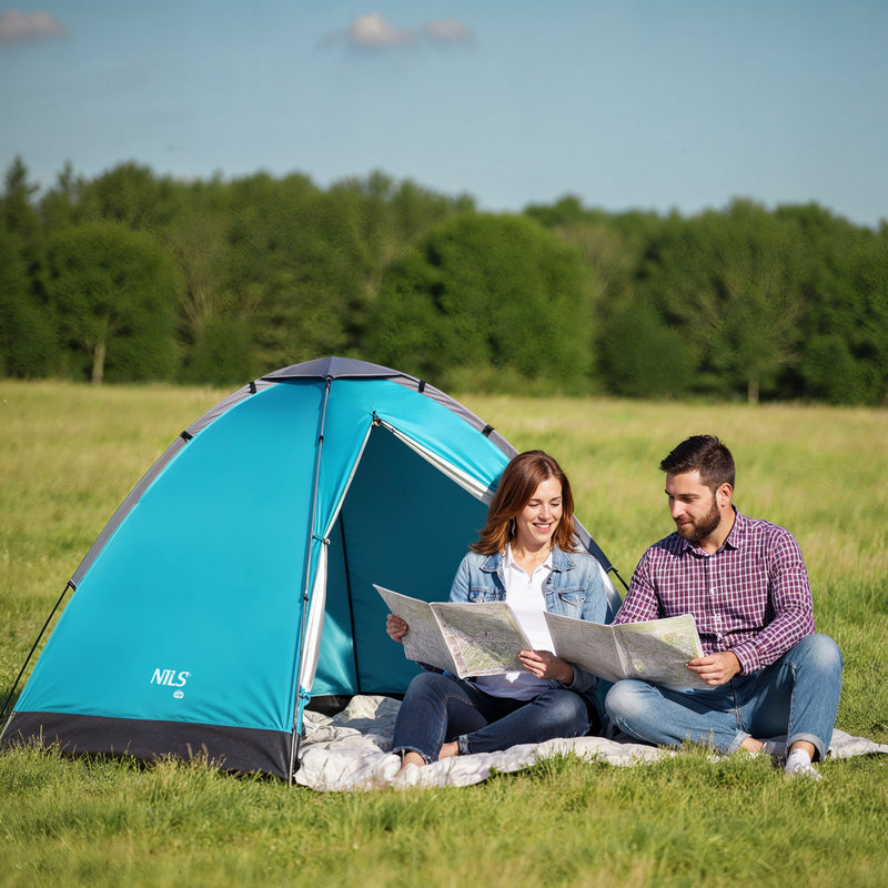 NC3021 NAMIOT KEMPINGOWY NIEBIESKI NILS CAMP