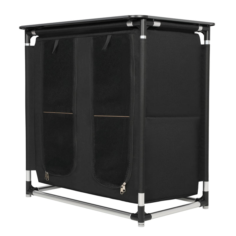 NC3032 FOLDING CAMPING CABINET WITH TABLETOP NILS CAMP