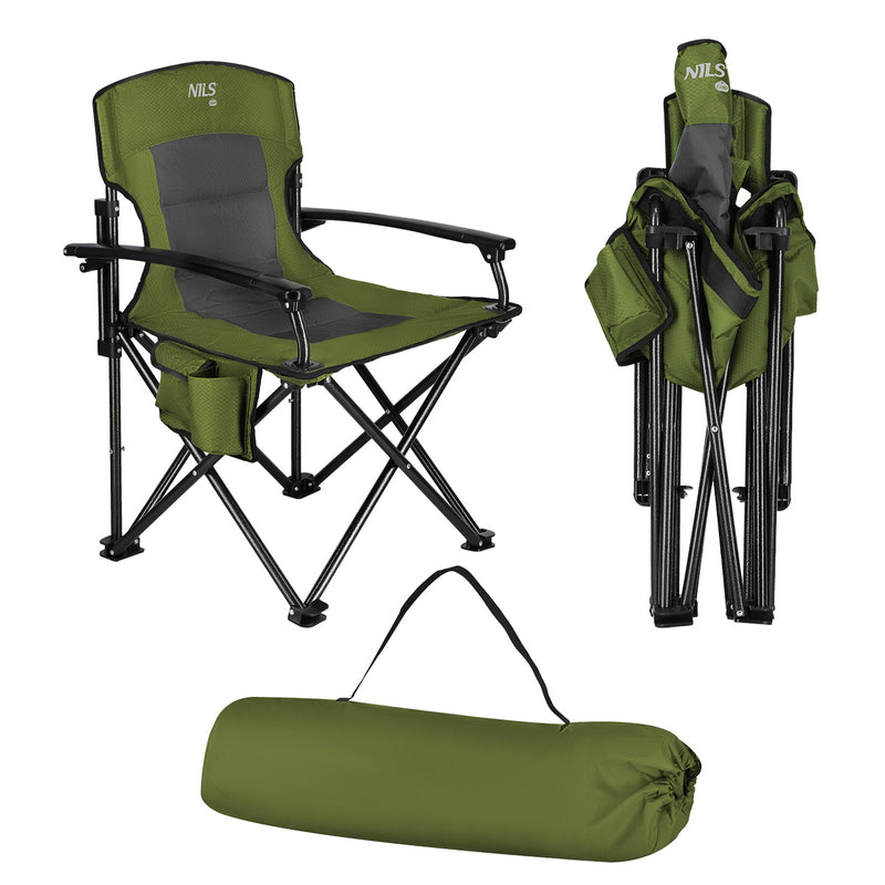 NC3075 GREEN NILS CAMP CHAIR