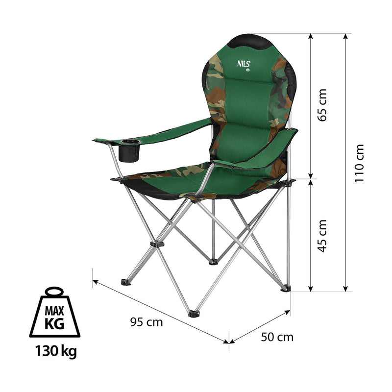 NC3080 MORO CAMPING CHAIR NILS CAMP