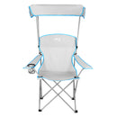 NC3087 GRAY CAMPING CHAIR WITH CANOPY NILS CAMP