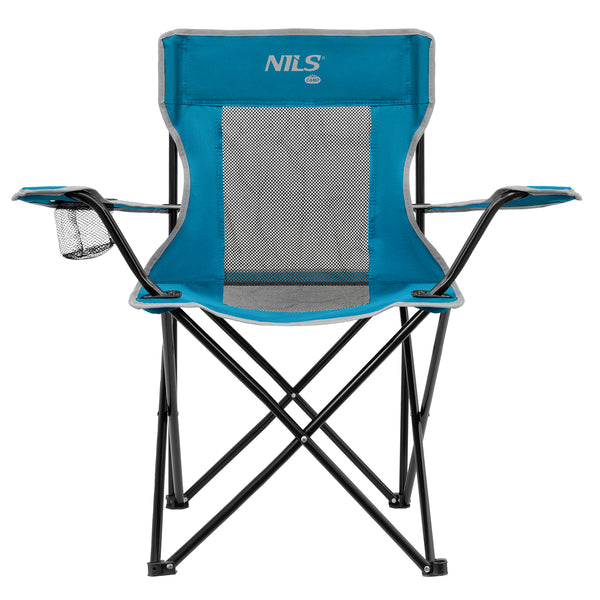 NC3302 NILS CAMP BLUE-GREY CAMPING CHAIR
