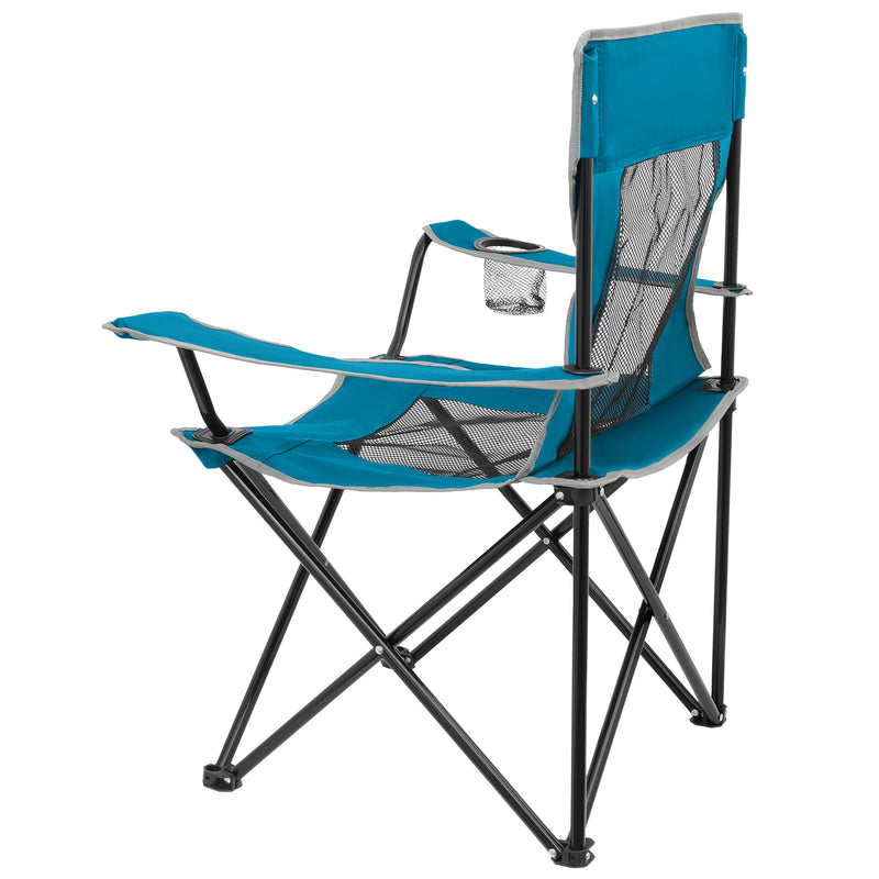 NC3302 NILS CAMP BLUE-GREY CAMPING CHAIR