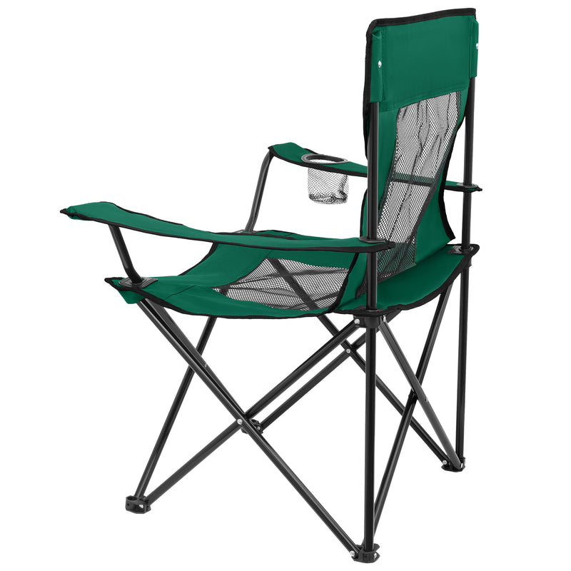 NC3302 NILS CAMP GREEN-BLACK CAMPING CHAIR