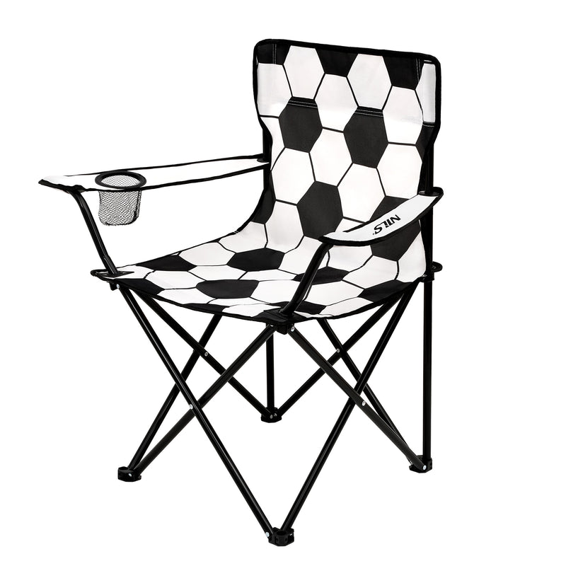 NC3303 KRZESŁO SKŁADANE BIAŁO-CZARNE NILS