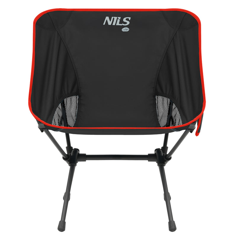 NC3320 ULTRALIGHT BLACK FOLDING CHAIR NILS CAMP