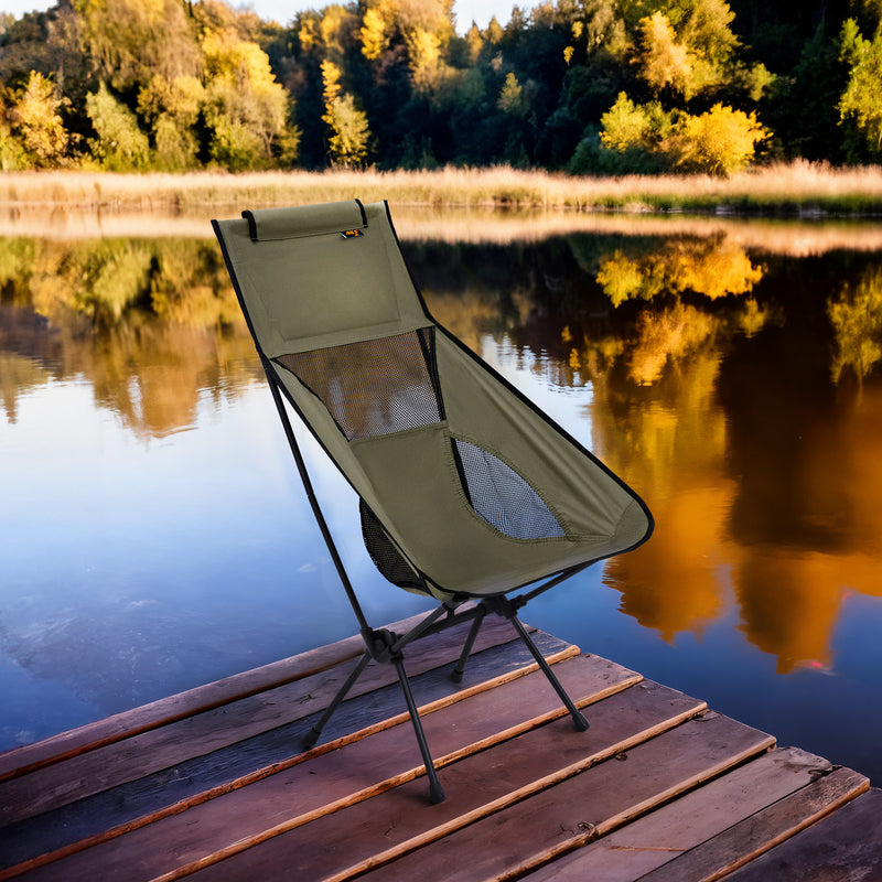 NC3321 FOLDING CHAIR ULTRALIGHT KHAKI NILS CAMP
