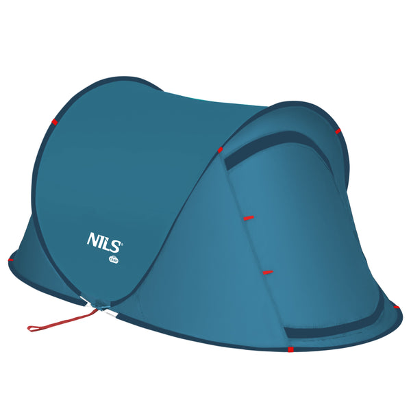 NC3743 BLUE SELF-EXTENDING CAMPING TENT NILS CAMP