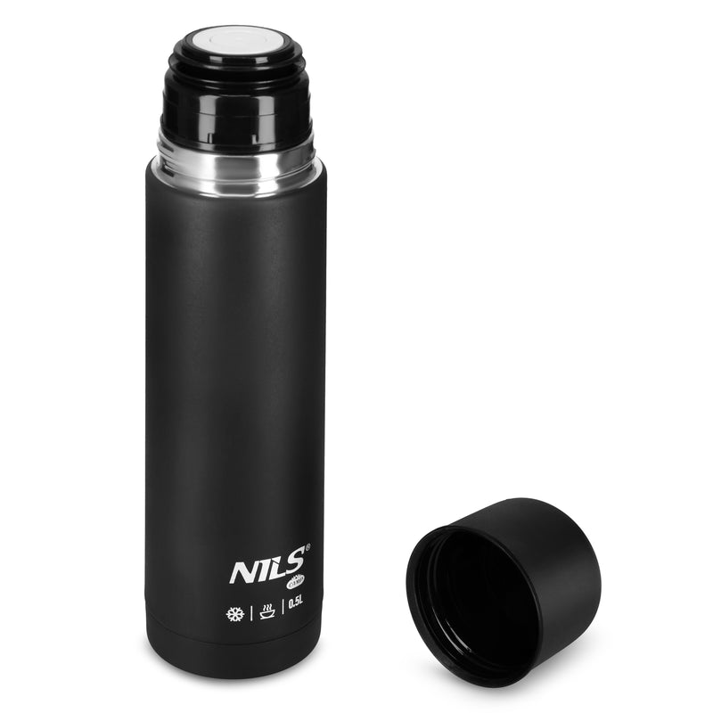 NC3803 TERMOS TURYSTYCZNY 500 ML CZARNY NILS CAMP