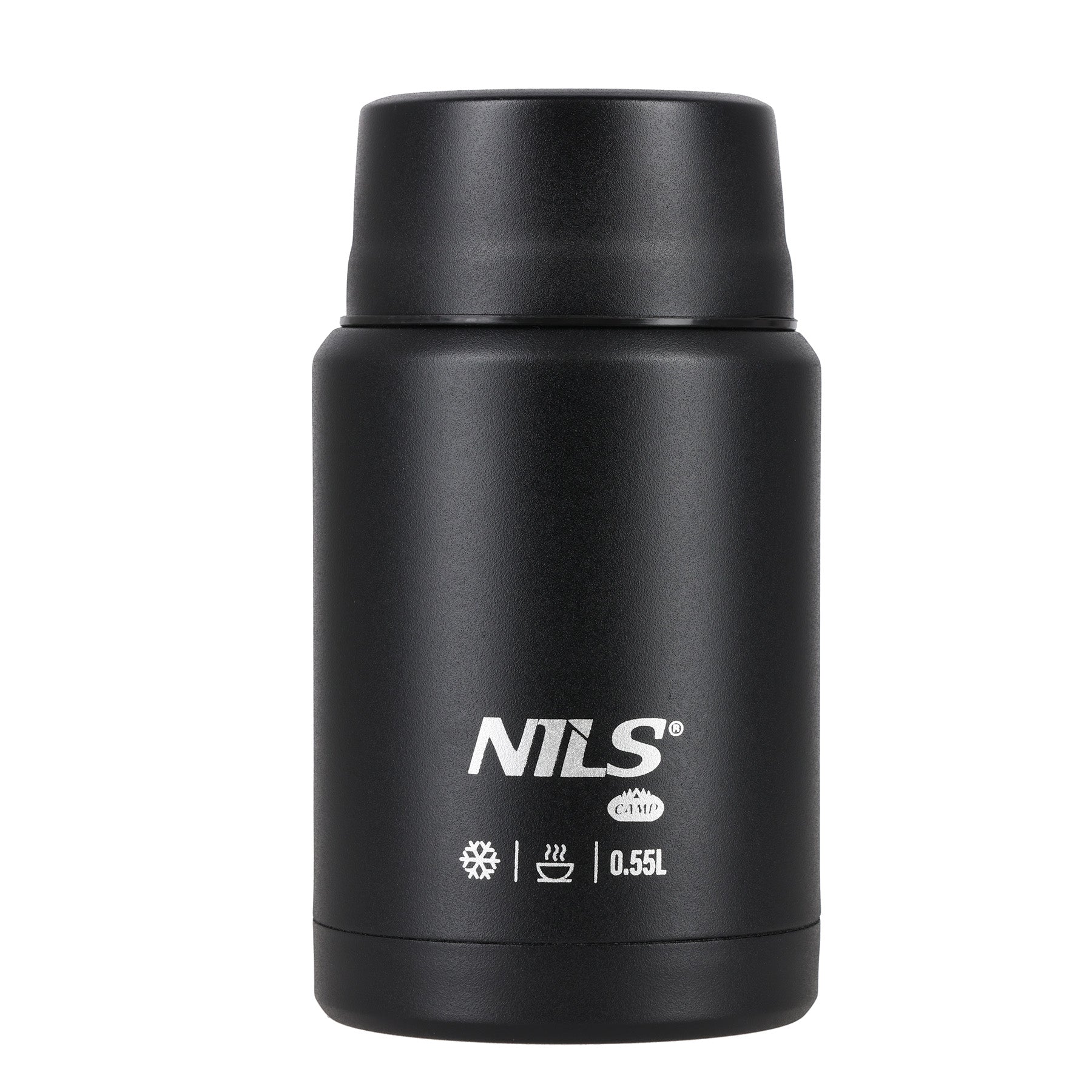 NC3807 TERMOS OBIADOWY 550ML CZARNY NILS CAMP