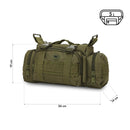 NC3907 TORBA BIODROWA ZIELONA XL NILS CAMP