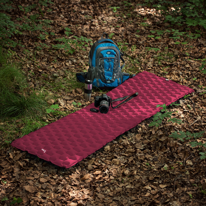 NC4007 BURGUNDY NILS CAMP TOURIST MAT