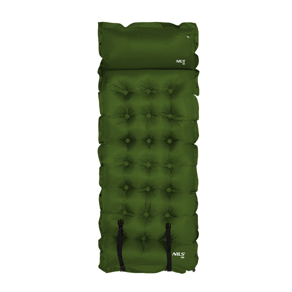 NC4018 DARK GREEN NILS CAMP SELF-INFLATION MAT