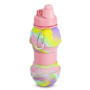 NC4102 BIDON SILIKONOWY SKŁADANY 700ML RÓŻOWY NILS