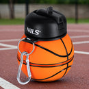 NC4104 BUTELKA SPORTOWA SKŁADANA 550ML BASKETBALL NILS