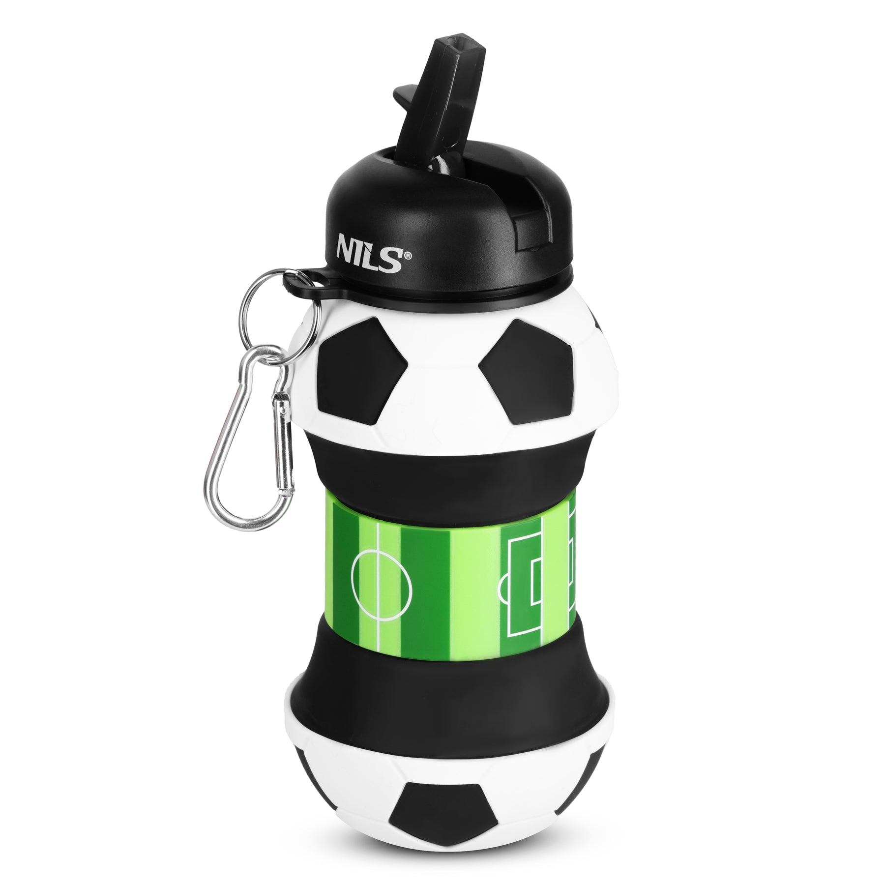 NC4104 BUTELKA SPORTOWA SKŁADANA 550ML FOOTBALL  NILS
