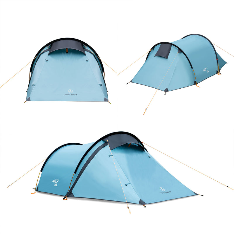 NC6003 CAMPING TENT BLUE NORTH PEAK NILS CAMP