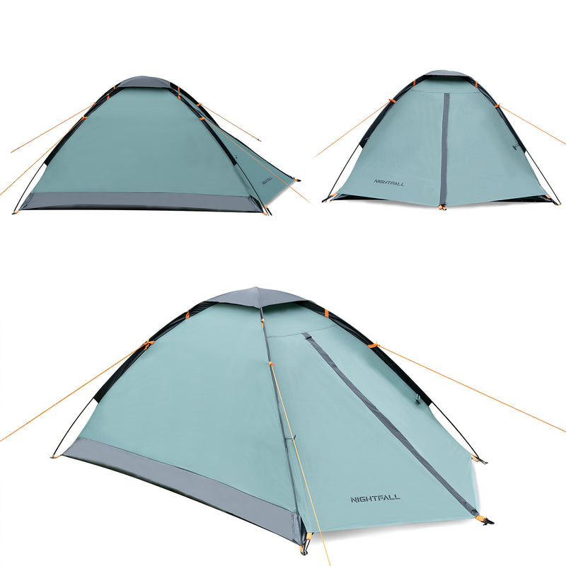 NC6033 CAMPING TENT GREEN NIGHTFALL NILS CAMP