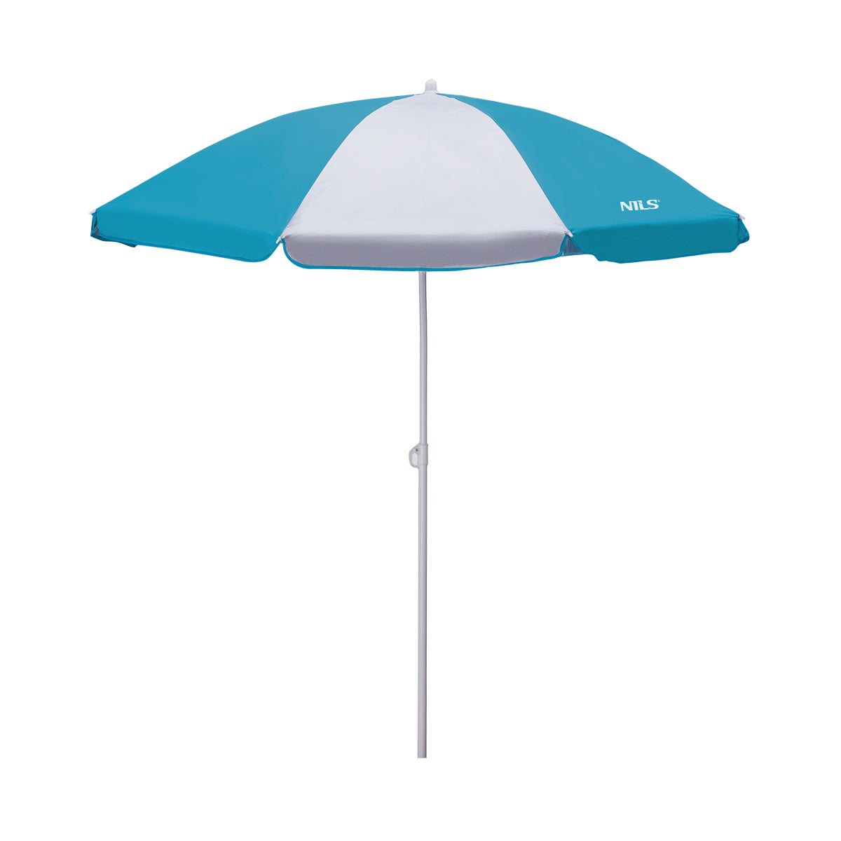 NC7813 TURKUSOWY PARASOL PLAŻOWY  180 CM NILS