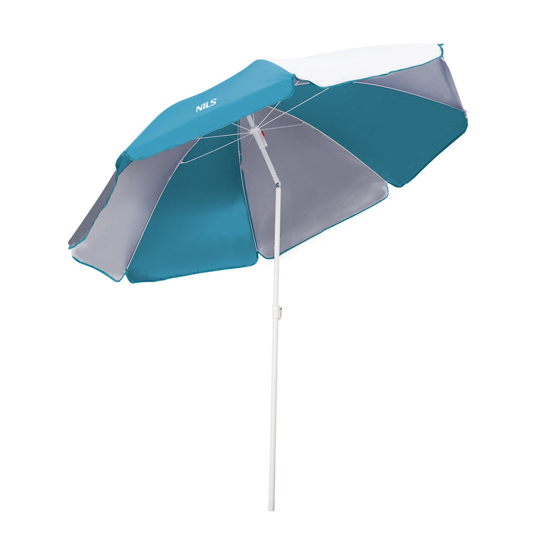 NC7813 TURQUOISE BEACH UMBRELLA 180 CM NILS