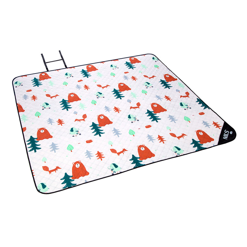 NC8028 FOREST PICNIC BLANKET 195X200 CM NILS CAMP