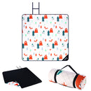 NC8028 FOREST PICNIC BLANKET 195X200 CM NILS CAMP
