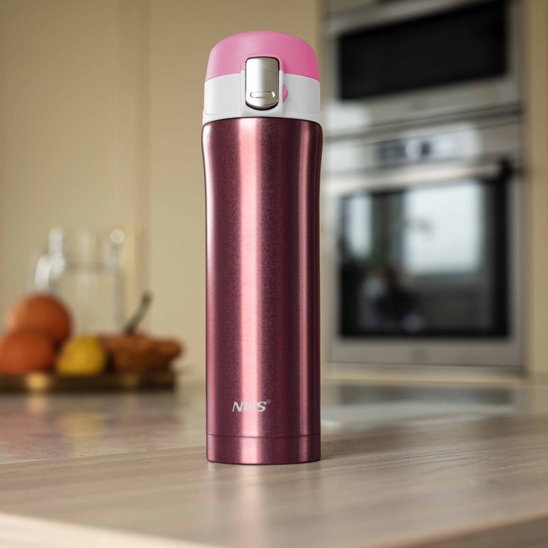 NCB10 THERMAL MUG PINK NILS