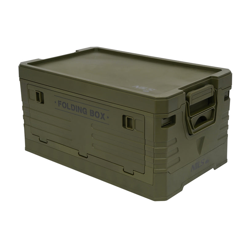 NCB4001 SKŁADANA SKRZYNIA KEMPINGOWA Z POKRYWĄ 50L NILS CAMP