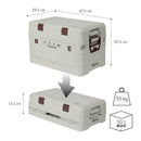 NCB4003 SKŁADANA SKRZYNIA KEMPINGOWA Z POKRYWĄ 50L NILS CAMP