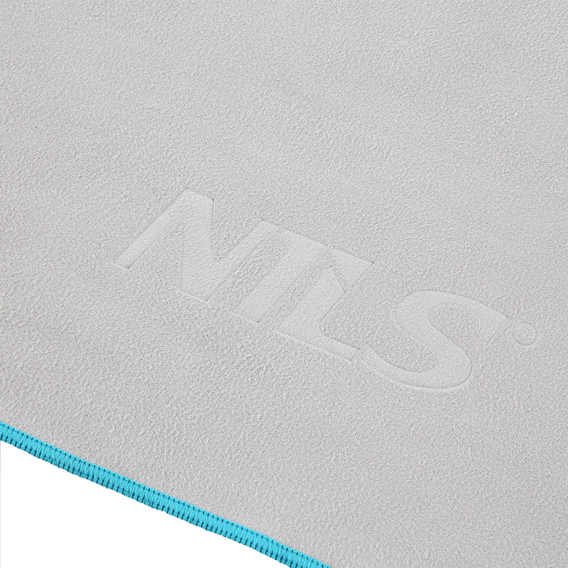 NCR12 DARK GREY MICROFIBER TOWEL 180x100 cm NILS