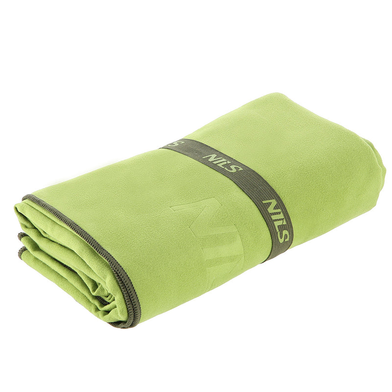 NCR12 GREEN MICROFIBER TOWEL 180x100 cm NILS