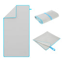 NCR13 CIEMNOSZARY RĘCZNIK Z MIKROFIBRY 200x90 cm NILS