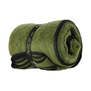 NCR15 MICROFIBER TOWEL MILITARY KHAKI 120x60 cm NILS CAMP
