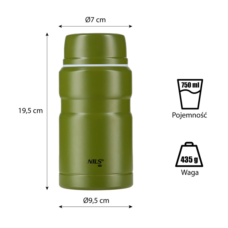 NCT02 THERMOS SET 750ML NILS CAMP