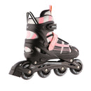 NH18366A 2in1 PINK-WHITE SIZE M(35-38) NILS EXTREME ROLLER SKATES WITH HOCKEY SLEEVE